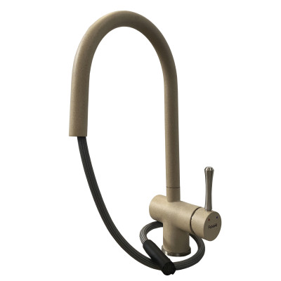 Смеситель кухонный Fabiano FKM 47P SS Beige