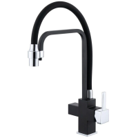 Смеситель кухонный Fabiano FKM 3111 Matt Black 02