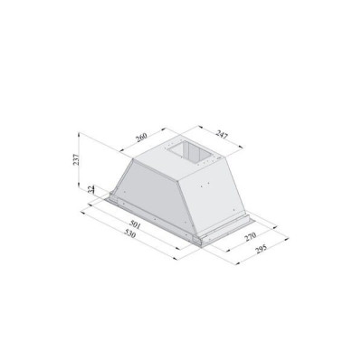 Вытяжка кухонная Fabiano Box 60 Inox Premium