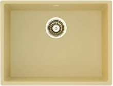 Кухонная мойка Fabiano Quadro 53x46 Cream