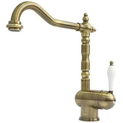 Смеситель кухонный Fabiano FKM 37 Brass-Antique