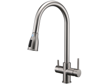 Смеситель кухонный Fabiano FKM 3122 Inox