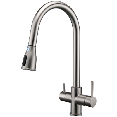 Смеситель кухонный Fabiano FKM 3122 Inox
