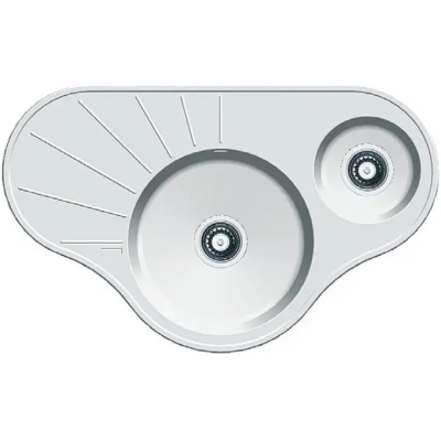 Кухонная мойка Fabiano Arc 94x58x15 Alpine White