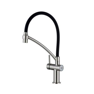 Смеситель кухонный Fabiano FKMS 60 Inox