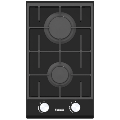 Газова варильна поверхня Fabiano FHG 862 VGH Black Glass
