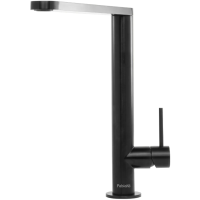 Смеситель кухонный Fabiano FKM 57 Black Steel