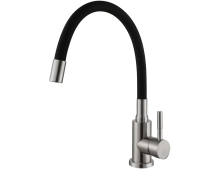 Смеситель кухонный Fabiano FKM 56 SS Flex Inox