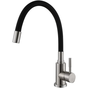 Змішувач кухонний Fabiano FKM 56 SS Flex Nano Graphite