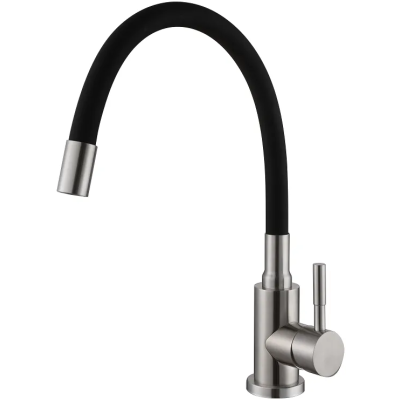 Змішувач кухонний Fabiano FKM 56 SS Flex Inox