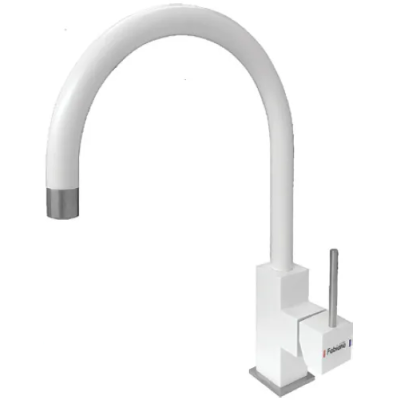 Смеситель кухонный Fabiano FKM-50 SS Alpine White