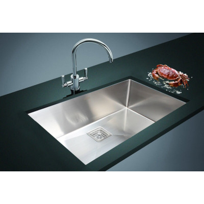 Кухонна мийка Fabiano Quadro 68 R10 (680x440) 1,20 мм