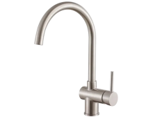 Смеситель кухонный Fabiano FKM 39 S/Steel Inox