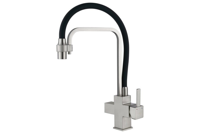 Змішувач кухонний Fabiano FKM 3111 Inox 02