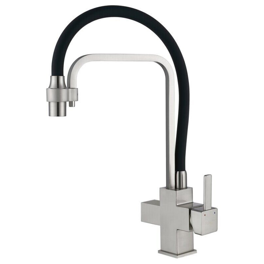 Змішувач кухонний Fabiano FKM 3111 Inox 02
