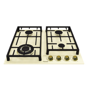 Газова варильна поверхня Fabiano FHGR 3344 GHT Ivory