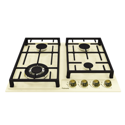 Газова варильна поверхня Fabiano FHGR 3344 GHT Ivory