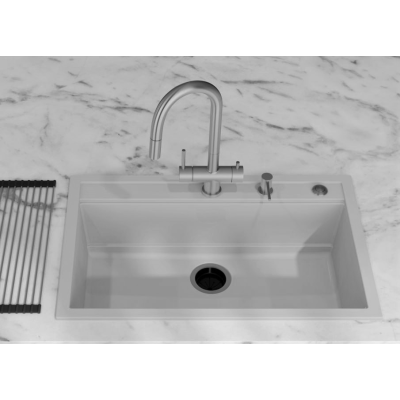 Смеситель кухонный Fabiano FKM 3118P SS Inox