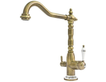 Смеситель кухонный Fabiano FKM 314 Brass Antique