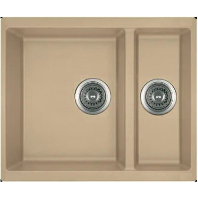 Кухонная мойка Fabiano Quadro 56x46x15 Beige