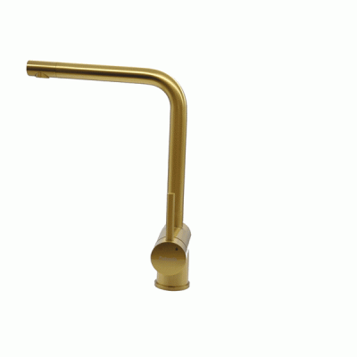 Змішувач кухонний Fabiano FKM 45 SS Nano Gold