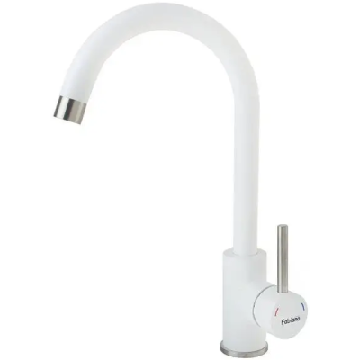 Смеситель кухонный Fabiano SKF 850 ST Alpine White