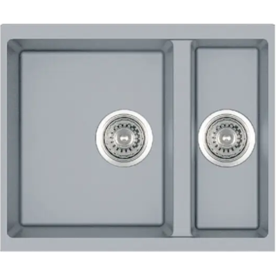 Кухонна мийка Fabiano Quadro 56x46x15 Grey Metallic