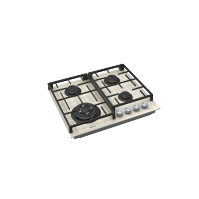 Газовая варочная поверхность Fabiano FHG 8244 VGHT Cream Glass