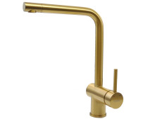 Смеситель кухонный Fabiano FKM 45 SS Nano Gold