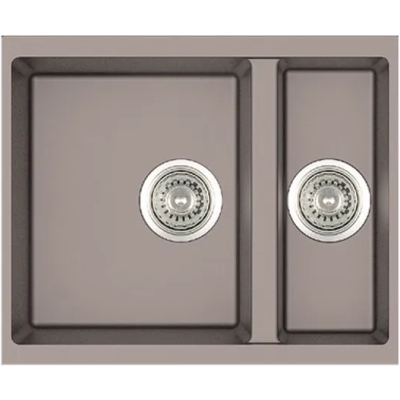 Кухонная мойка Fabiano Quadro 56x46x15 Beton