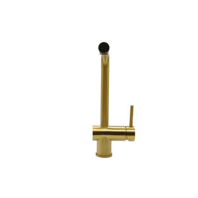 Змішувач кухонний Fabiano FKM 45 SS Nano Gold