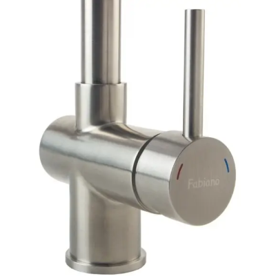 Смеситель кухонный Fabiano FKM 46P S/Steel Inox