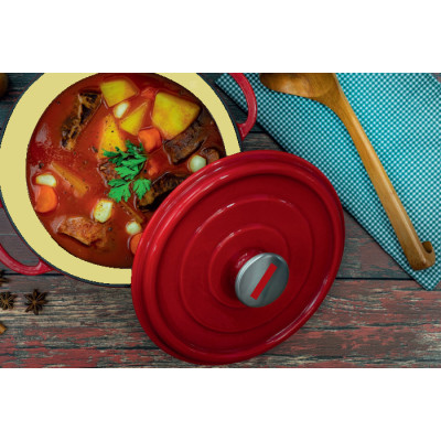 Чугунная кастрюля Fabiano C 240 Red