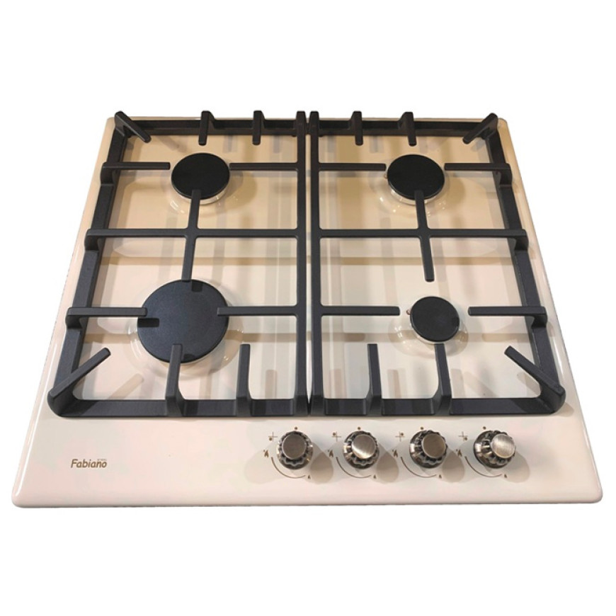 Газовая варочная поверхность Fabiano FHG-R 3044 VGH Ivory