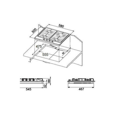 Fabiano FHG 2344 VGH White